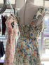 Summer Floral Print Slit Long Dresses